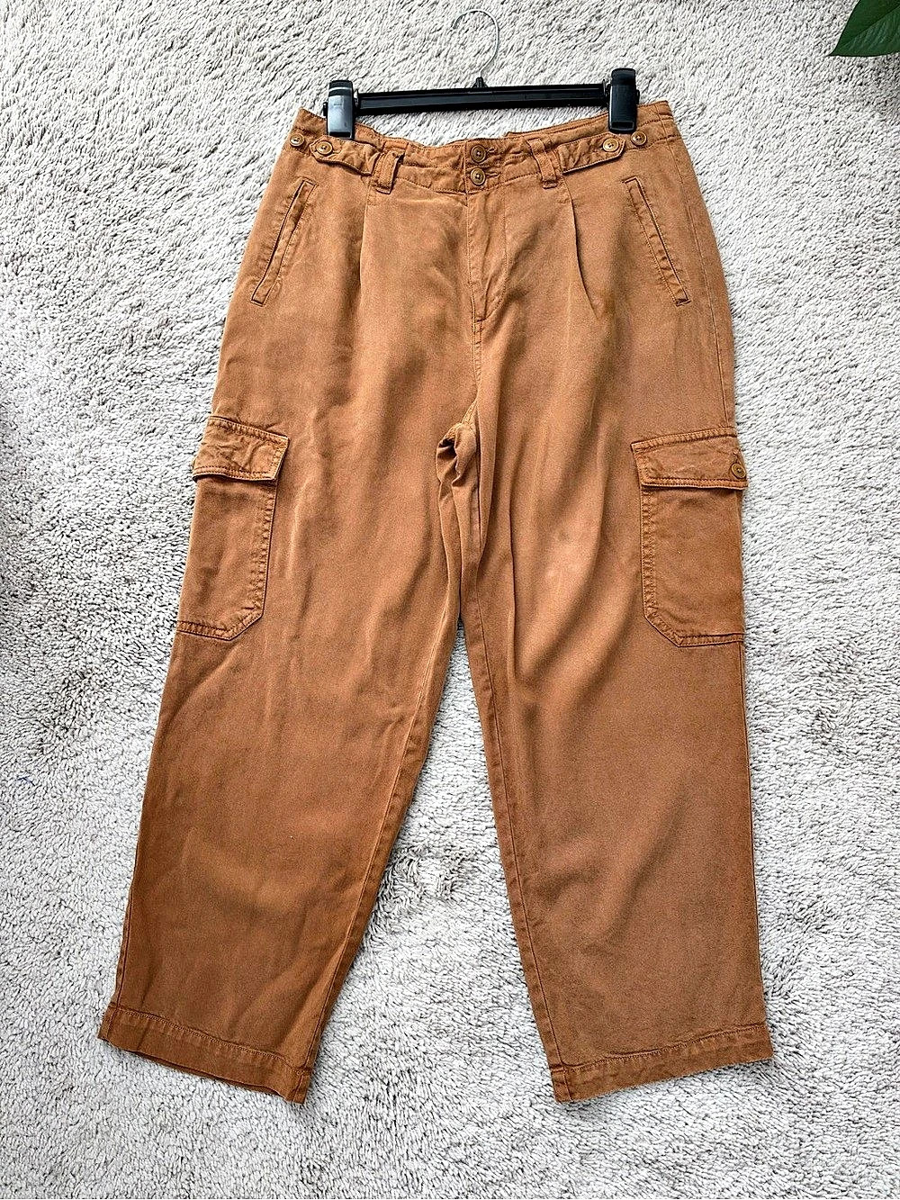 Sundance Cargo Trousers in Brown Size P8